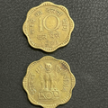 10 paise Bronze-2 coins