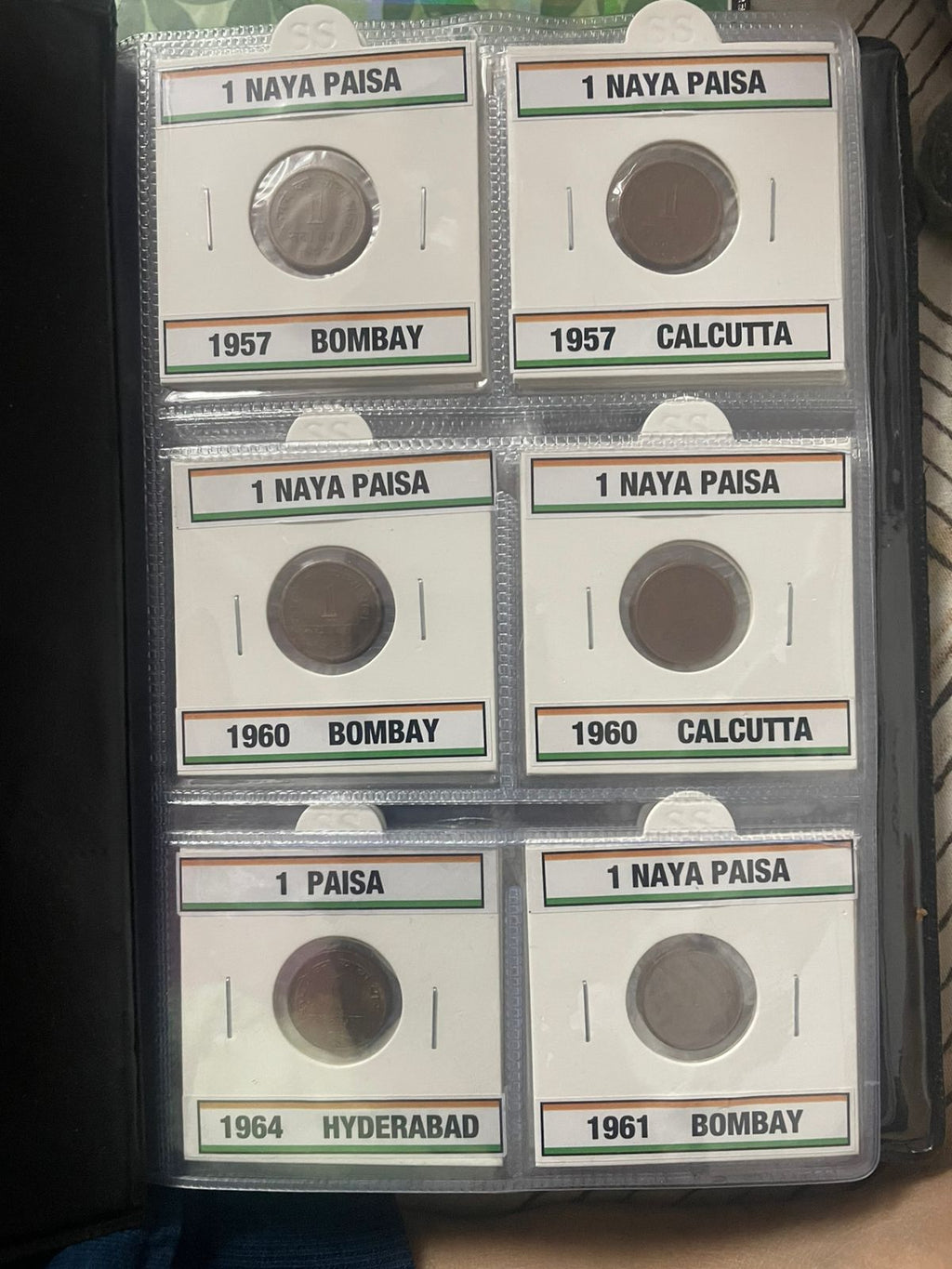 1 Paisa Coin Set Album (Rarest Collection ) Minwise Complete Set