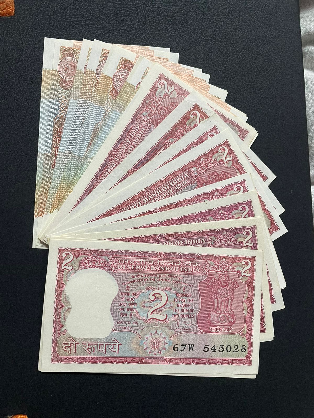 2 Rupees Signature set (B10-B36)