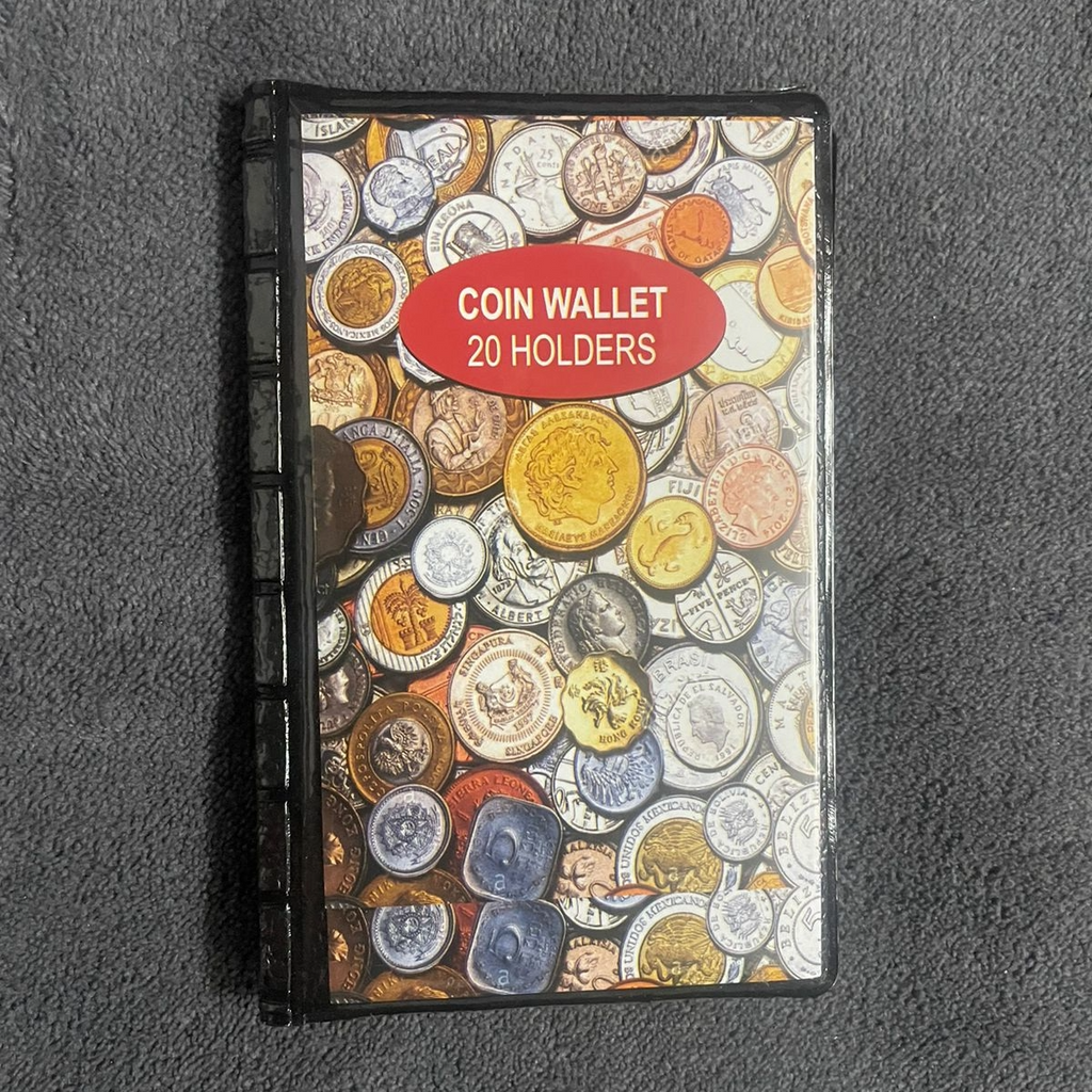 Pocket Coin Album - 20 coins capacity