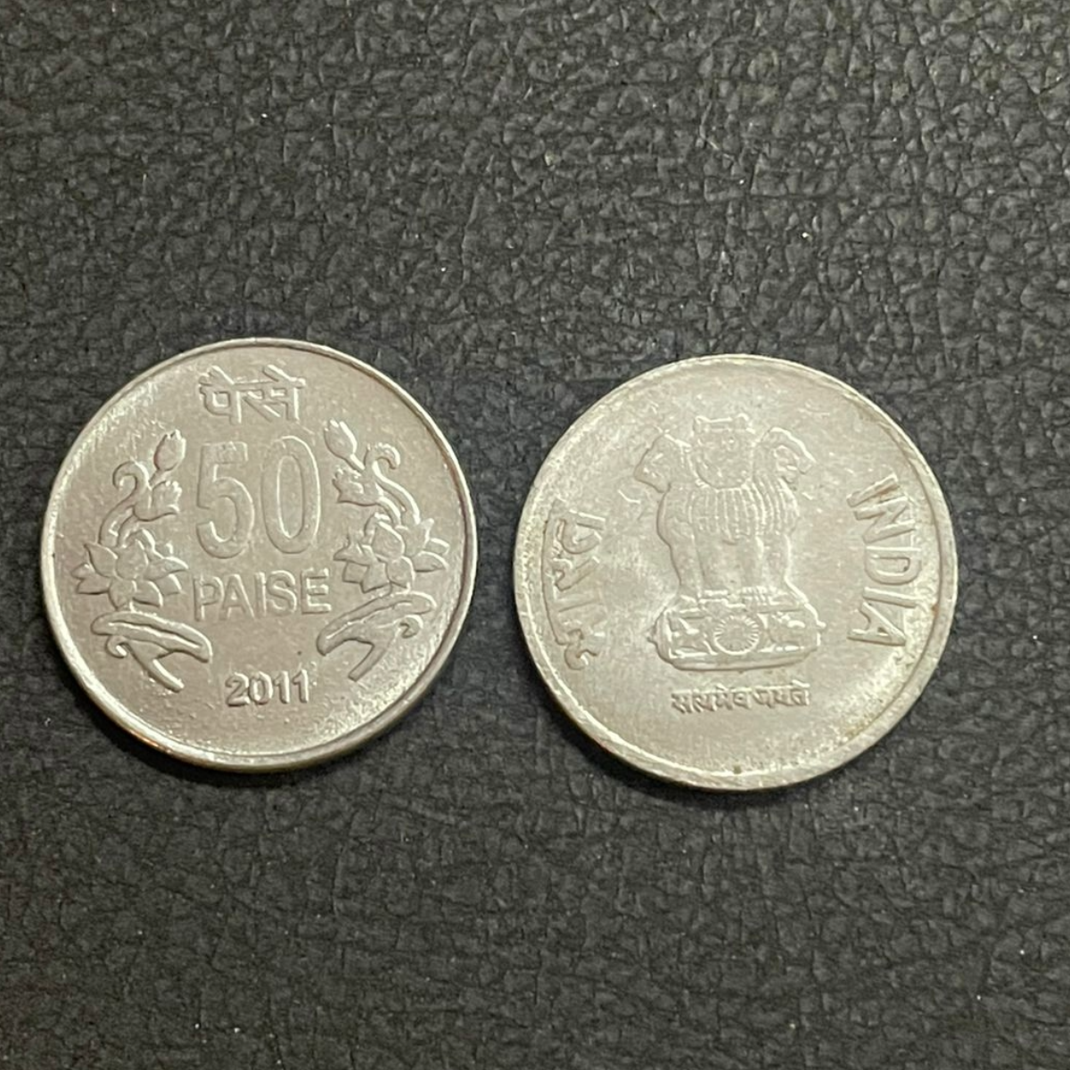 50 Paise 2011 KOLKATA- 2 COINS