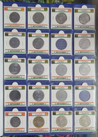 Unity in Diversity (Cross Coin ) Set of 18 Coins Mint Wise including Rare to Rarest Coins
