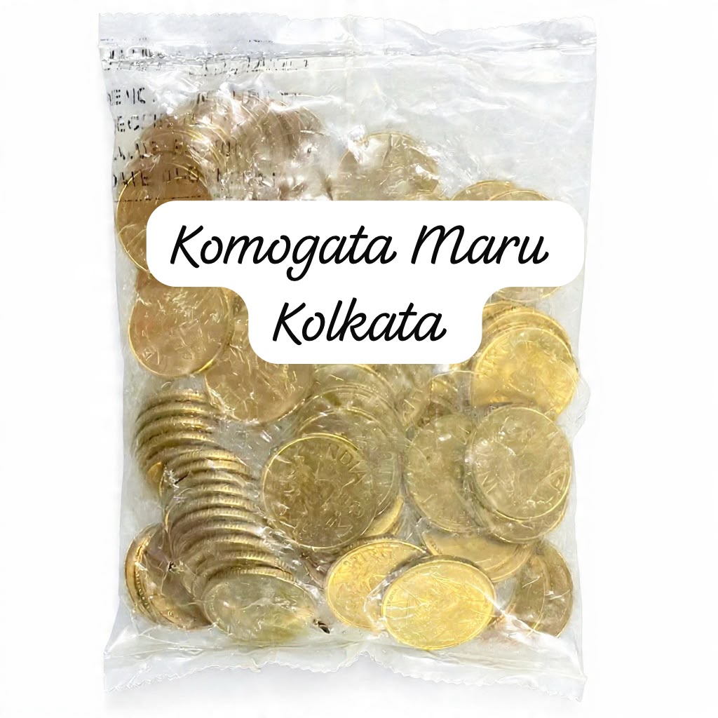 5 Rupees Komogata Maru Kolkata Mint