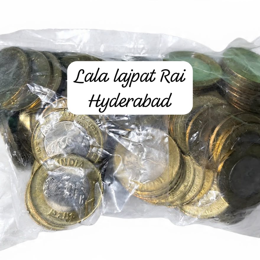 10 Rupees Lala Lajpat Rai Hyderabad Mint
