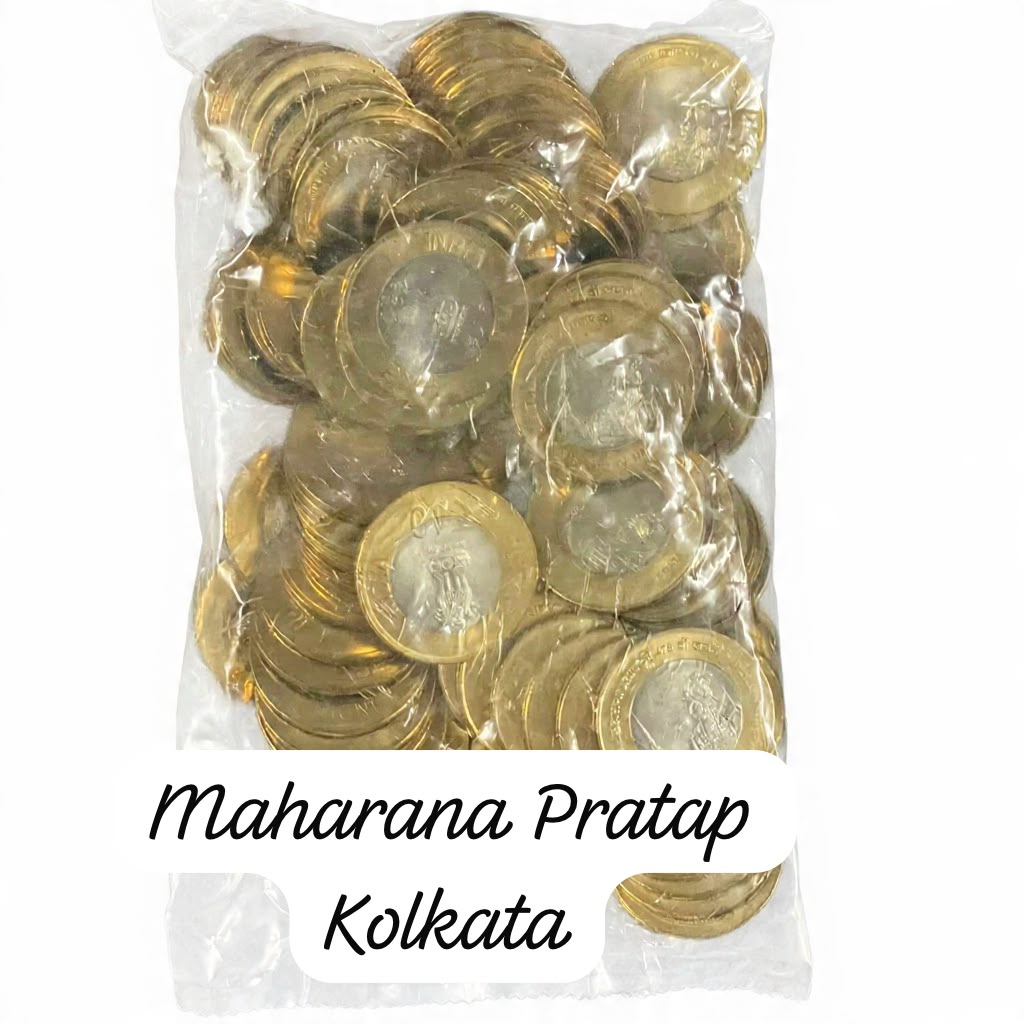 10 Rupees- Maharana Pratap Kolkata Mint packet